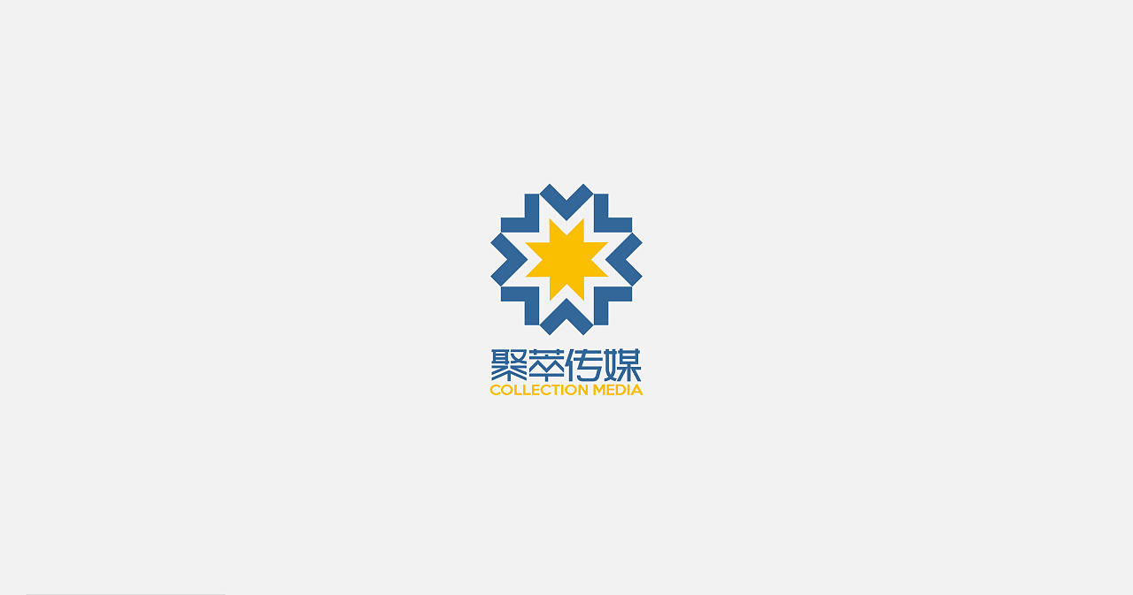 影视传媒聚萃传媒logo