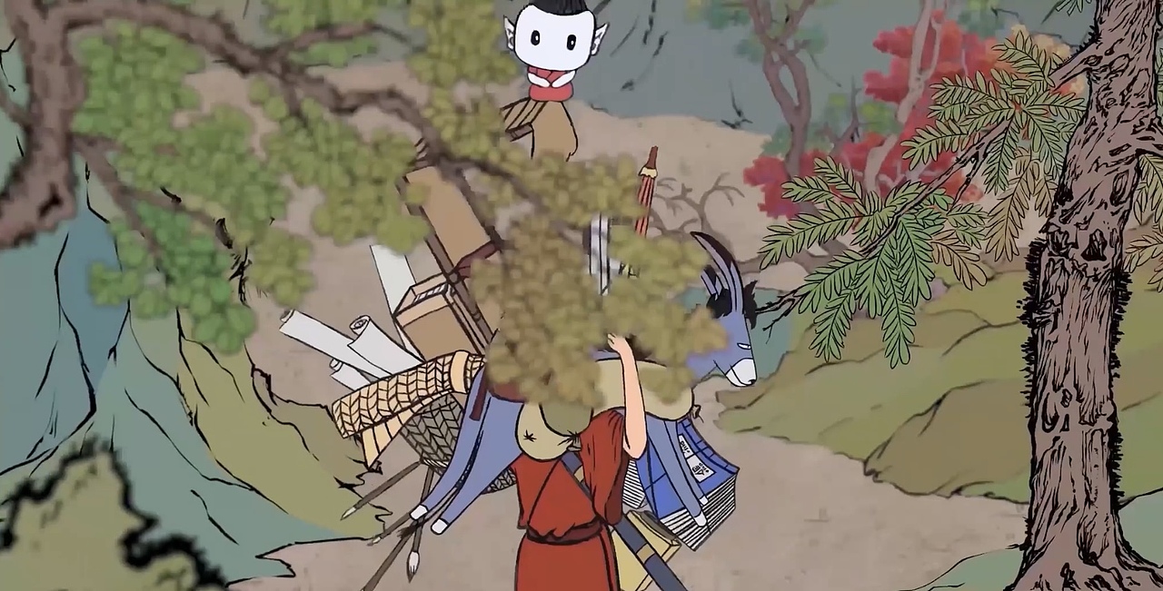 二维国风动画短片《我叫钟馗》