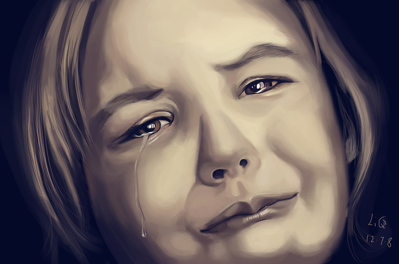 哭泣|插画|商业插画|嘿在线的 - 原创作品 - 站酷 (zcool)