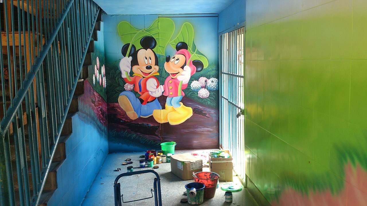 云南昆明曲靖陆良机关幼儿园墙体彩绘墙画墙绘幼儿园（图ZMTA2NTM1NjY4） - 其他手工艺 - 站酷设计师云南锦泰彩绘原创素材 - 站酷ZCOOL