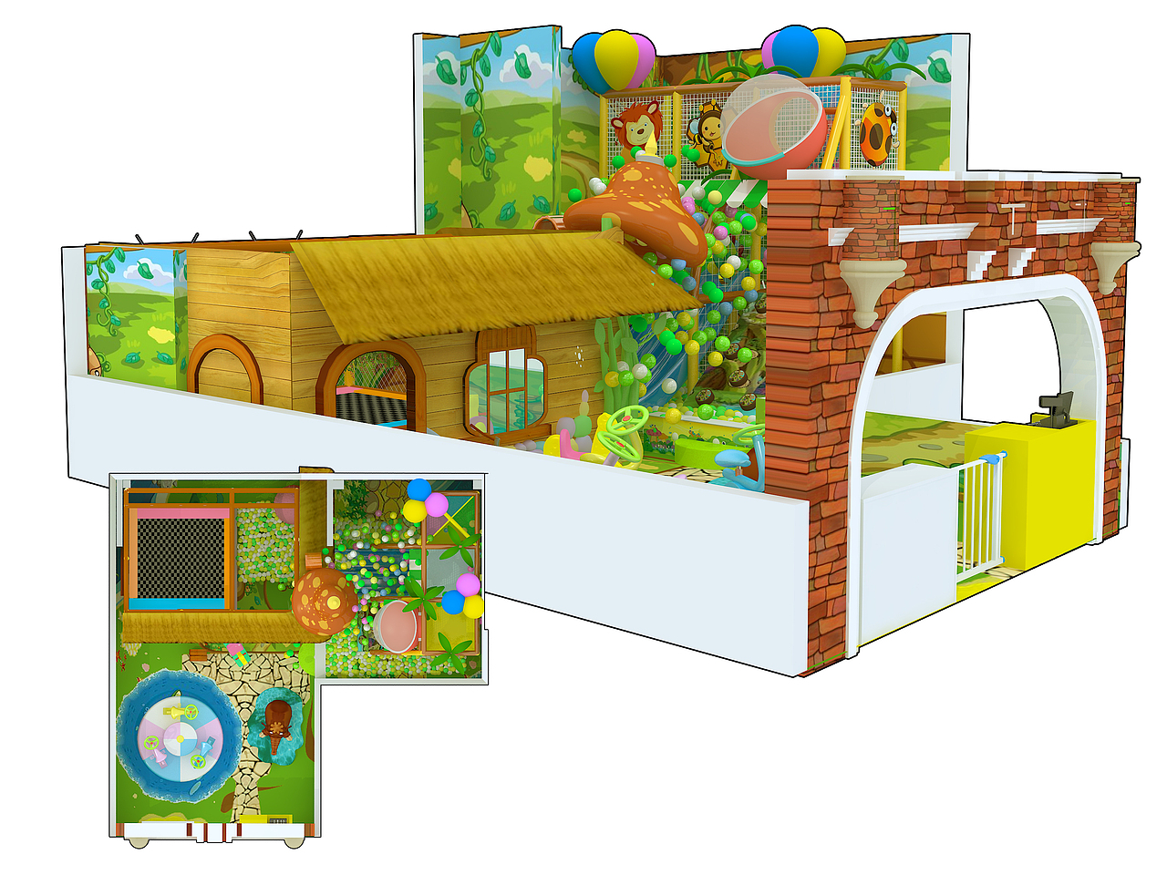 新款淘气堡效果图（图ZMTQzMTA2ODY4） - 其他三维 - 站酷设计师卢Luuuuuuuu原创素材 - 站酷ZCOOL