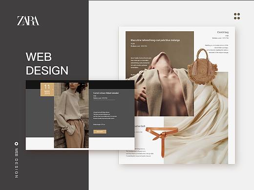ZARA - WEB DESIGN