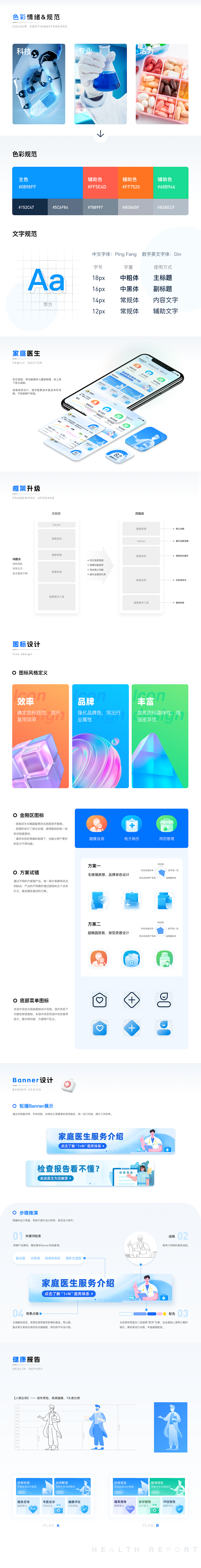 智健康APP-家庭医生&解读报告研究重构（图ZMzIwOTY1Nzc2） - APP界面 - 站酷设计师野蛮生长XJ原创素材 - 站酷ZCOOL