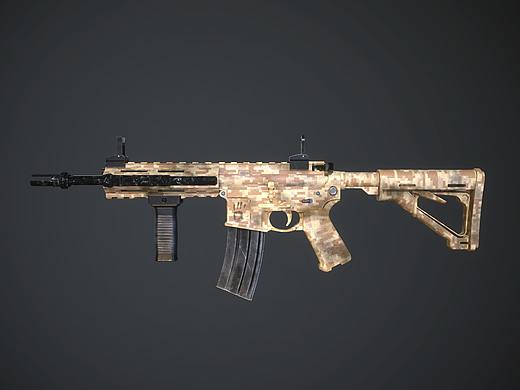 【次时代模型】最近做的一些枪皮肤