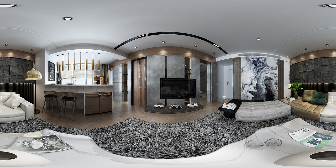 现代单身公寓（图ZMTA0MjU5OTg0） - 家装设计 - 站酷设计师歪歪design原创素材 - 站酷ZCOOL