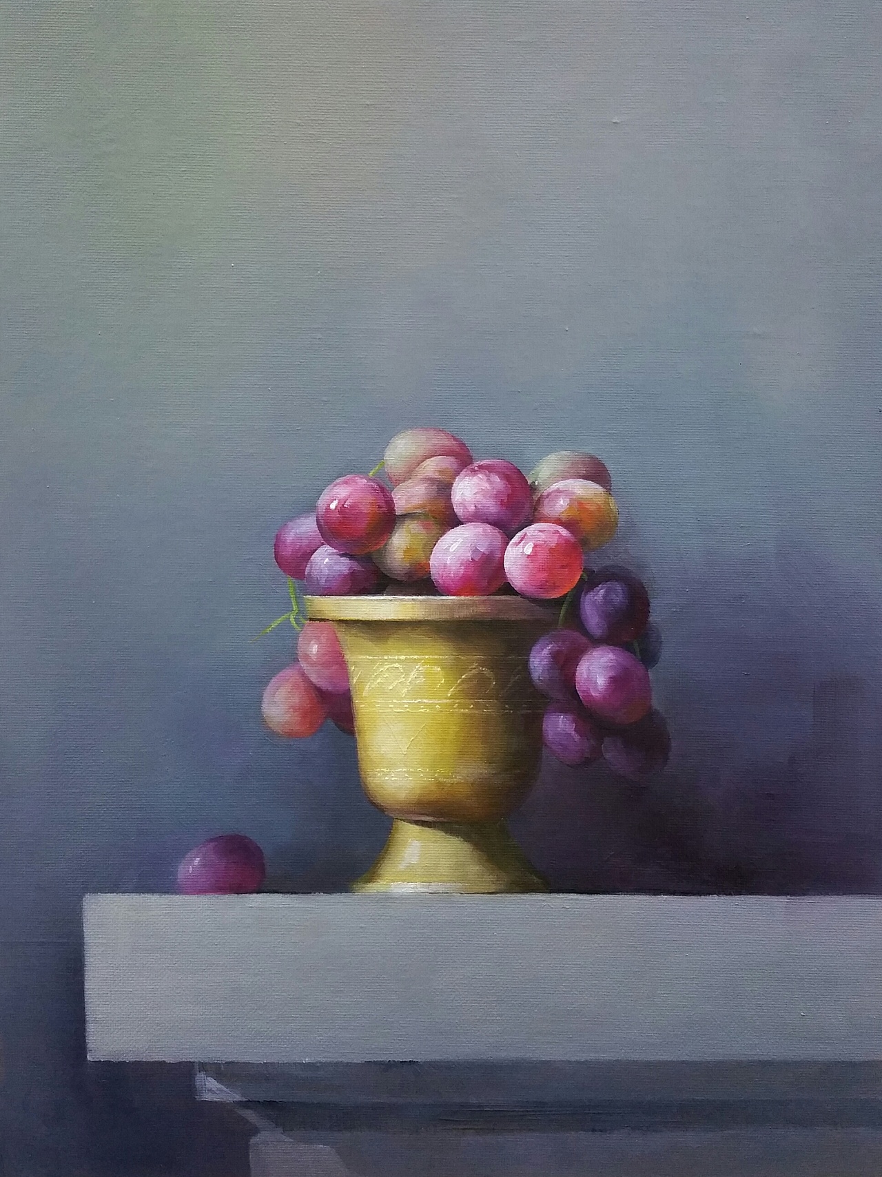 葡萄|纯艺术|油画|傻了吧唧先生刘 - 原创作品 - 站酷 (zcool)