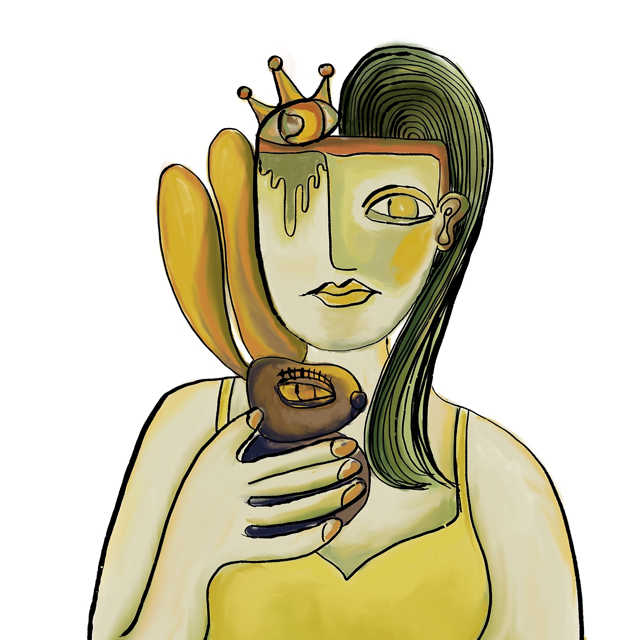 一群奇形怪状的人💙（图ZMjE4MzQyMjM2） - 新锐潮流插画 - 站酷设计师水ASHUI原创素材 - 站酷ZCOOL