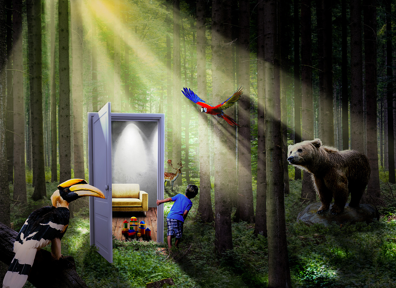 创意合成设计-任意门