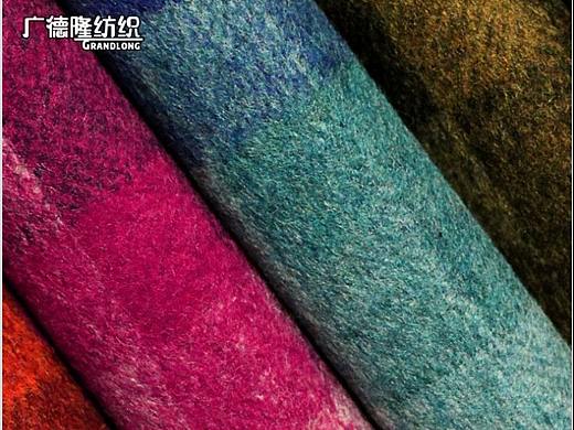 秋冬新羊毛混纺面料广德隆纺织格子呢料男女装大衣外套