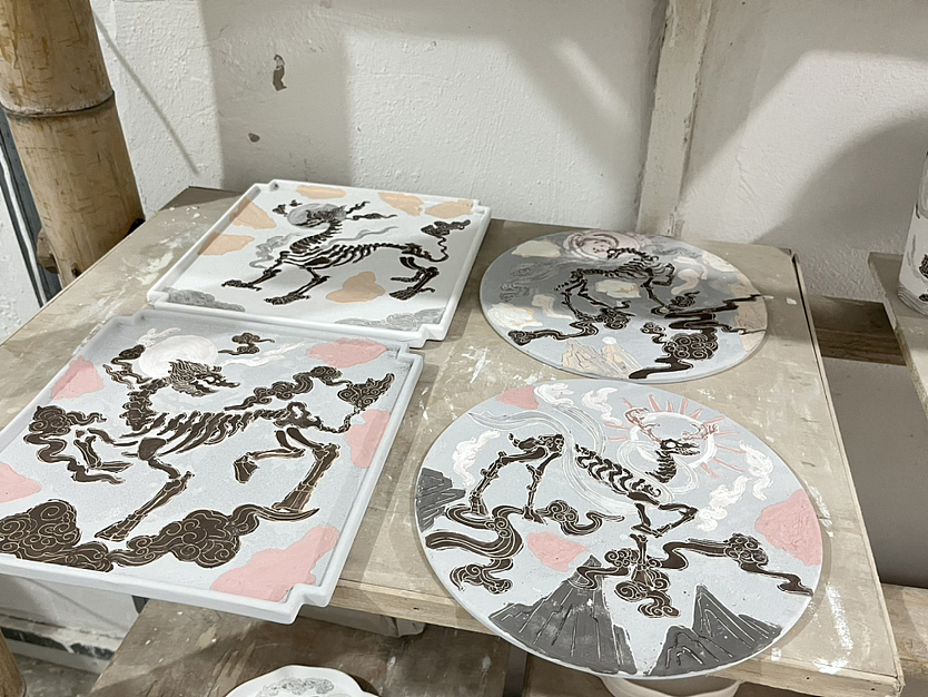 成瓷前，成瓷后（图ZMzY2NjYxODc2） - 工艺品设计 - 站酷设计师旧浪造物原创素材 - 站酷ZCOOL