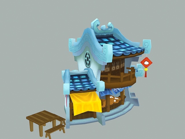 手绘卡通建筑_包子铺（图ZMTk5NzM2MDYw） - 场景 - 站酷设计师Ricardo丶S原创素材 - 站酷ZCOOL