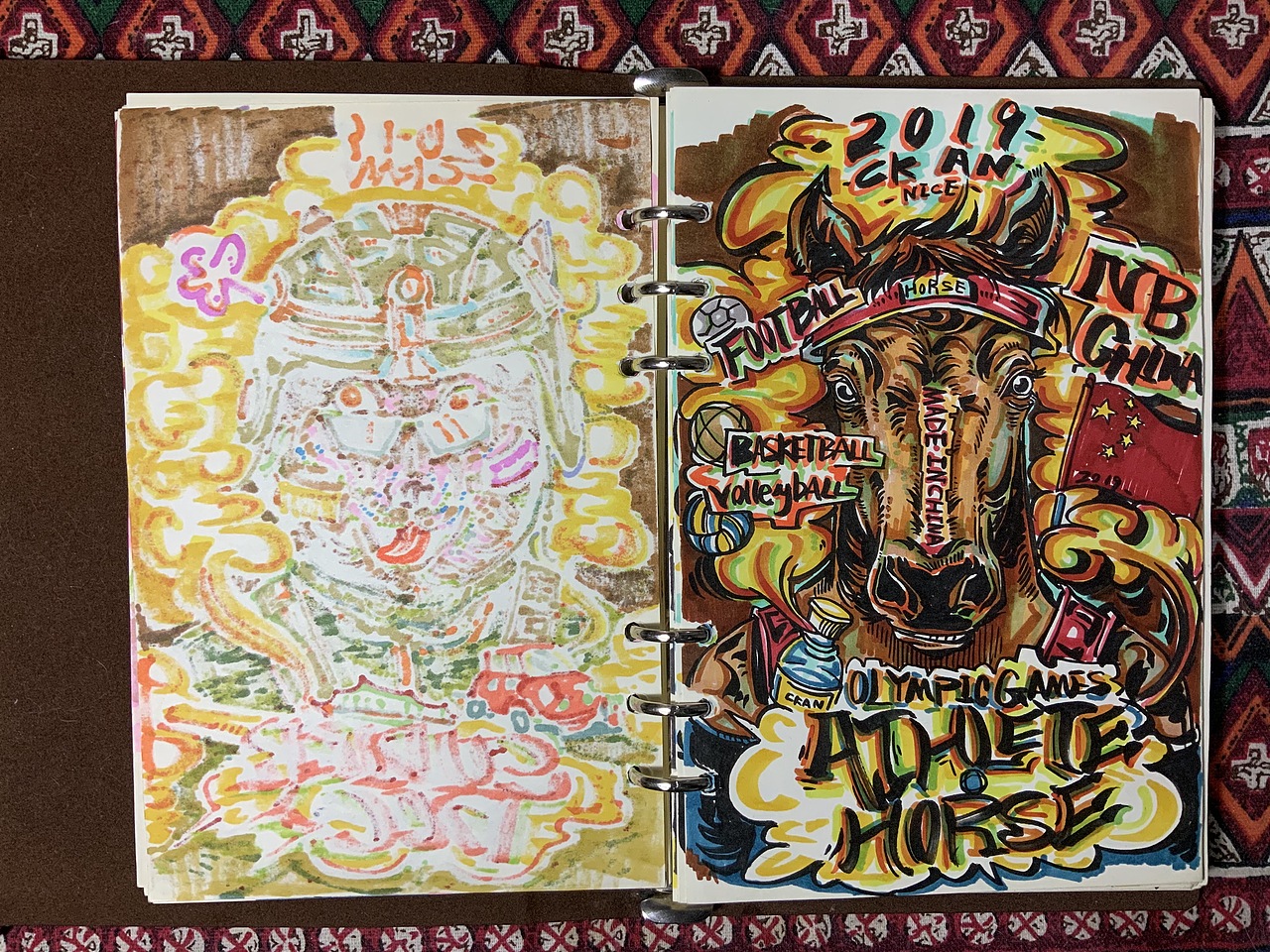 我的小本子的手绘2019-2020（图ZMjAzOTMxMjM2） - 新锐潮流插画 - 站酷设计师CKAN程阿砍原创素材 - 站酷ZCOOL