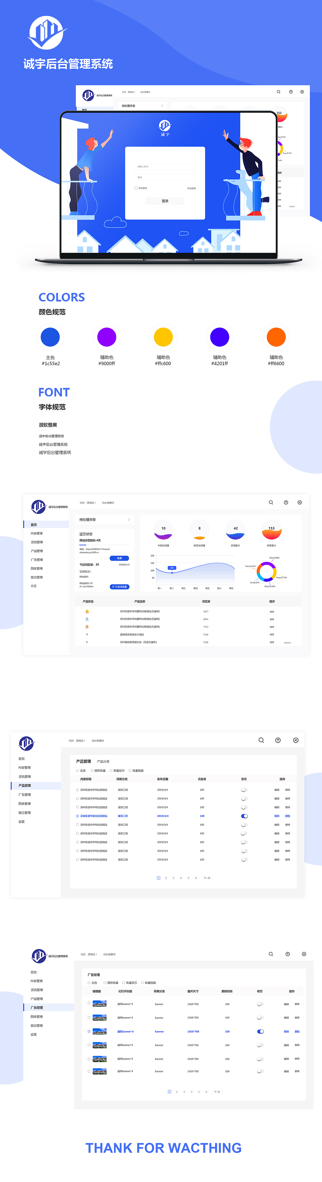 后台页面（图ZMjI4ODc5Mjgw） - 其他网页 - 站酷设计师小王没主意原创素材 - 站酷ZCOOL