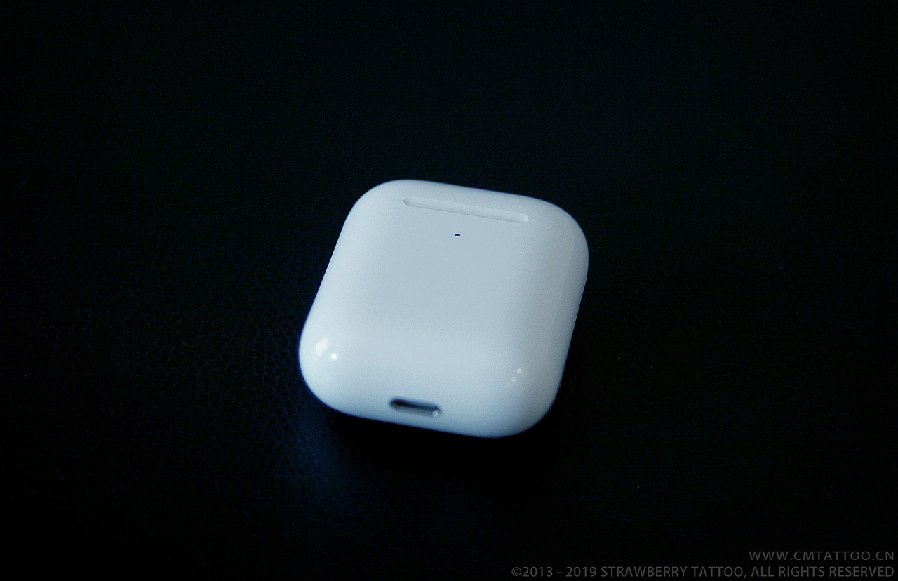 apple 苹果 airpods 无线版耳机 开箱 写真