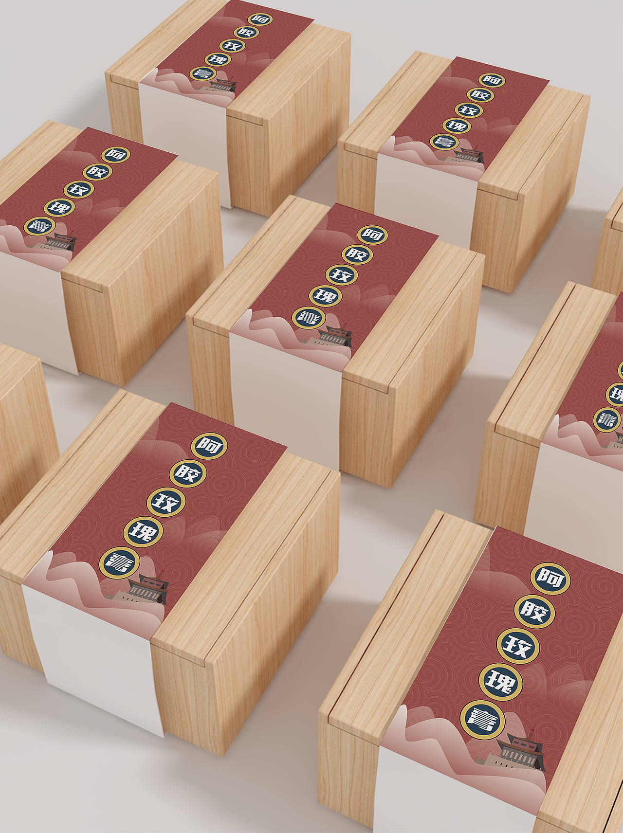 《宏济堂阿胶膏》包装设计（图ZMjI3MzA1MDA0） - 包装 - 站酷设计师果子爱吃果子原创素材 - 站酷ZCOOL