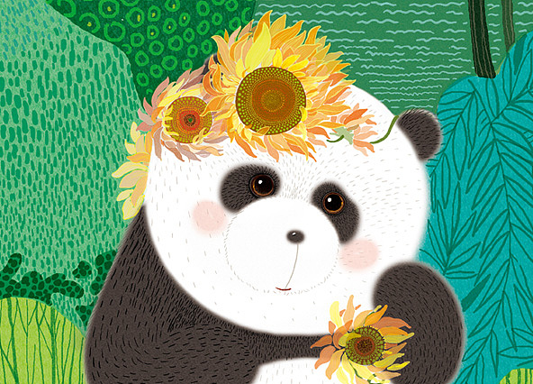 熊猫-嘟嘟（图ZMTg4MjM2OTI4） - 商业插画 - 站酷设计师金粒子插画原创素材 - 站酷ZCOOL