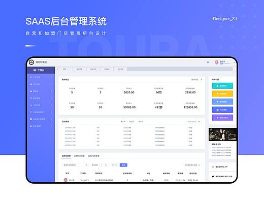 SAAS门店后台管理系统