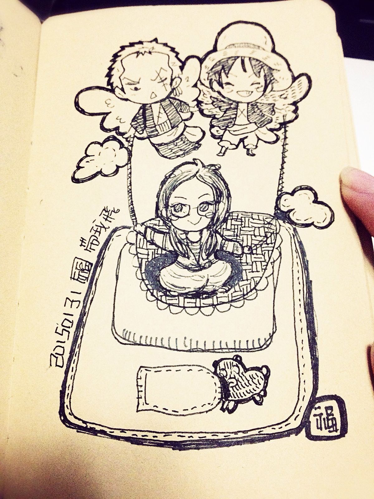 日记（一）（图ZMzQzNDE2MTY=） - 艺术插画 - 站酷设计师Fuuuuuu原创素材 - 站酷ZCOOL