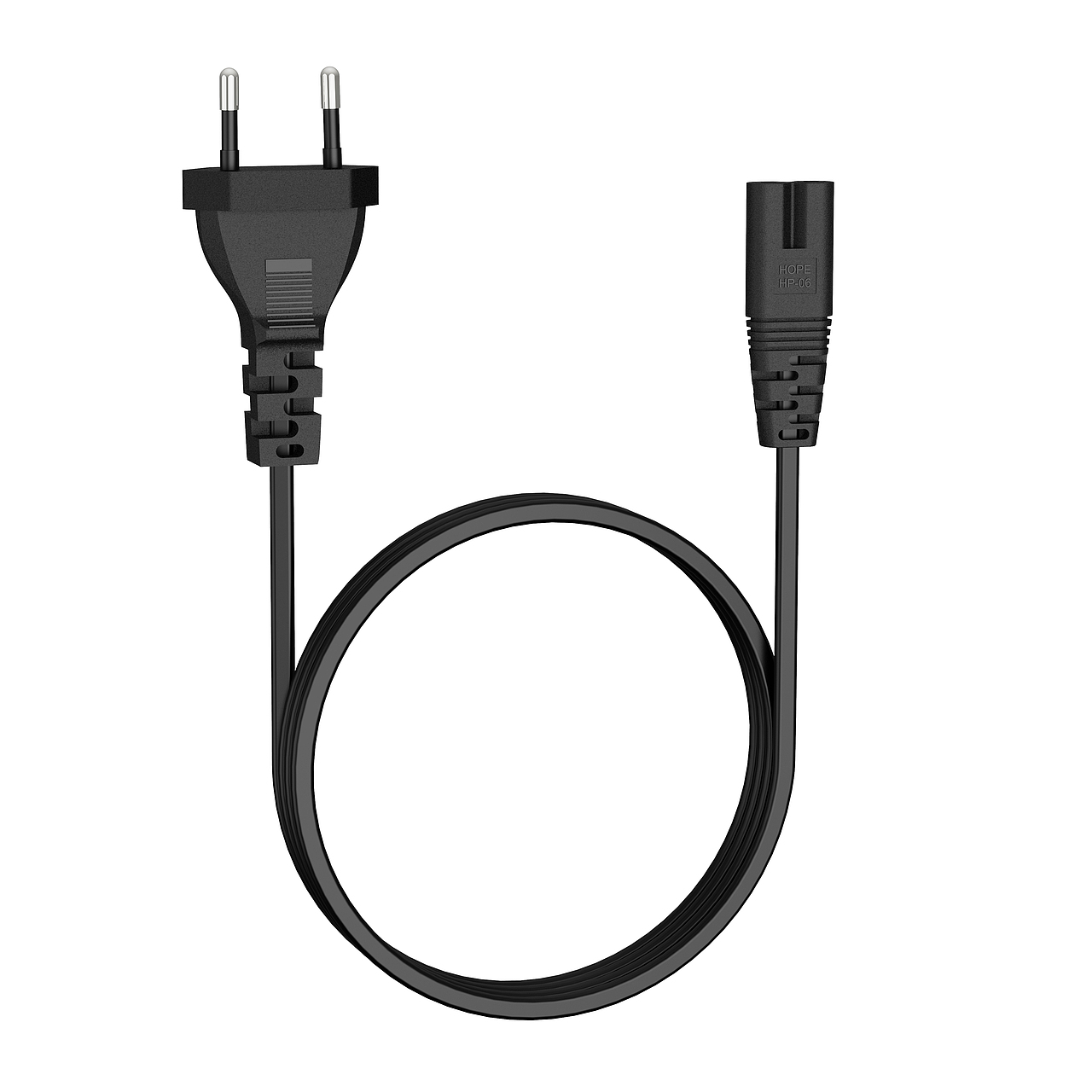 建模渲染-双极电源 Figure 8 电源线 电源电缆引线插头（图ZMjc3MjkwNjc2） - 电子产品 - 站酷设计师要飞的蚂蚁原创素材 - 站酷ZCOOL