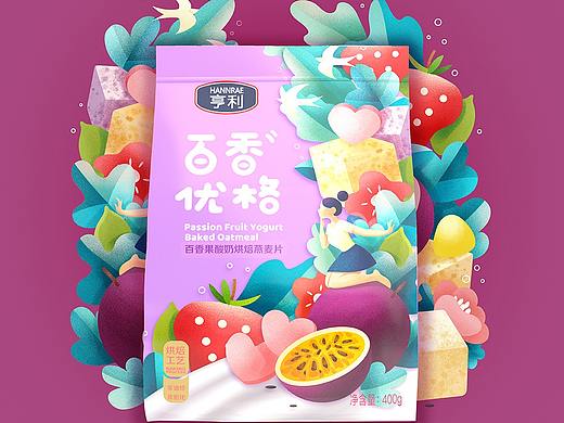 水果燕麦包装