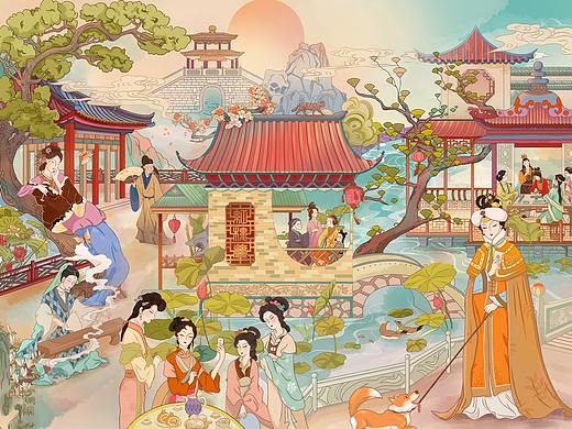 【观园午后， 新梦红楼】新绎文化X站酷