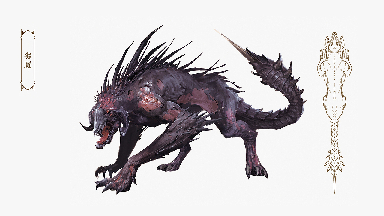 《黑暗之潮》怪物设定总结（图ZMzYwNjgxNzU2） - 概念设定 - 站酷设计师lv歌原创素材 - 站酷ZCOOL