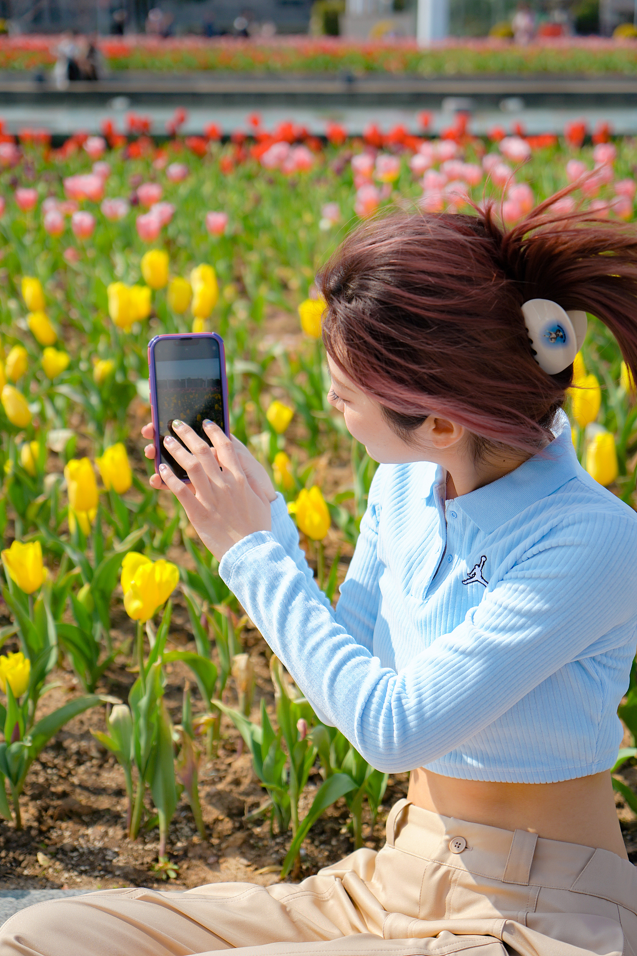 郁金香开了拍点花花草草（图ZMzMyMTAxMzY0） - 人像摄影 - 站酷设计师TIME_沙漏原创素材 - 站酷ZCOOL