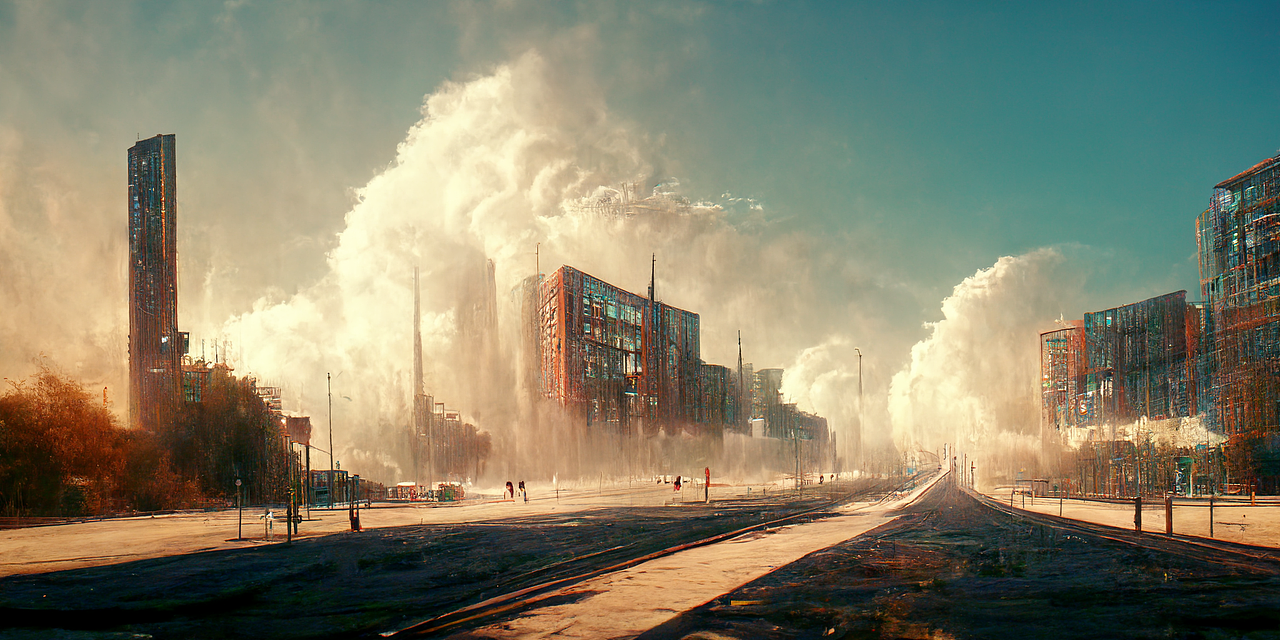 城市的十字路口