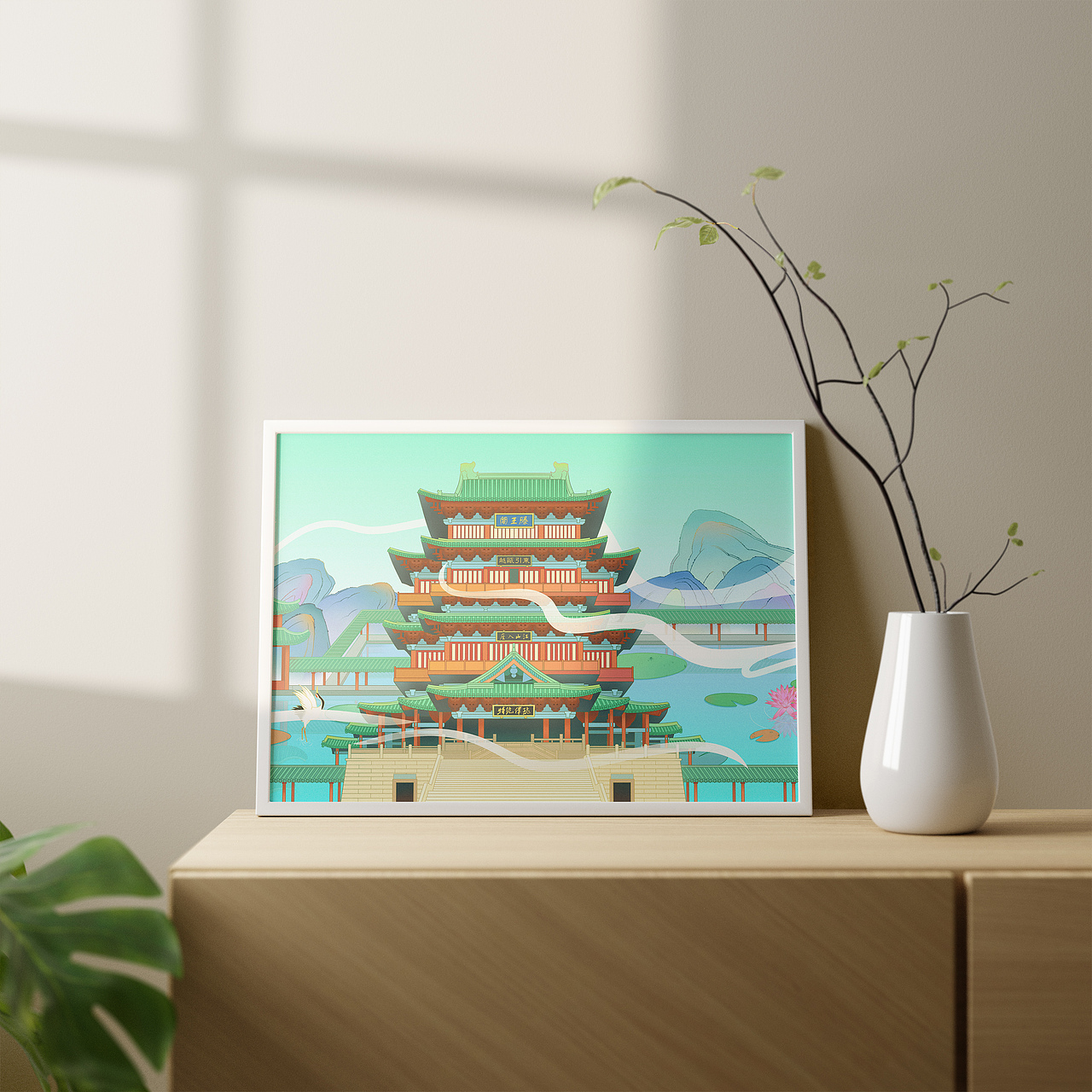 江南三大名楼（图ZMzUxNTYwMDUy） - 商业插画 - 站酷设计师四秋山原创素材 - 站酷ZCOOL