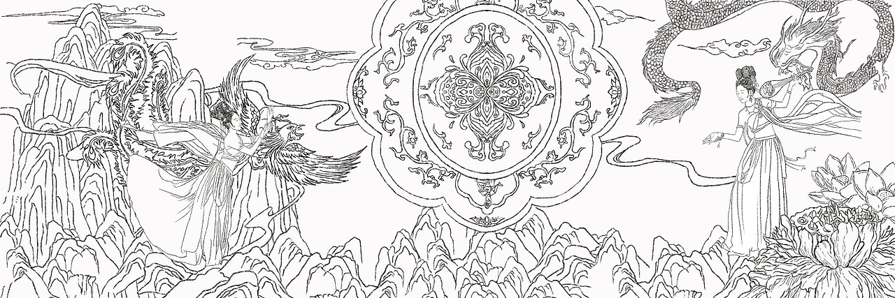 20级中国画《数字壁画设计》作业展（图ZMzI2MzkwMjg4） - 艺术插画 - 站酷设计师纪保超原创素材 - 站酷ZCOOL