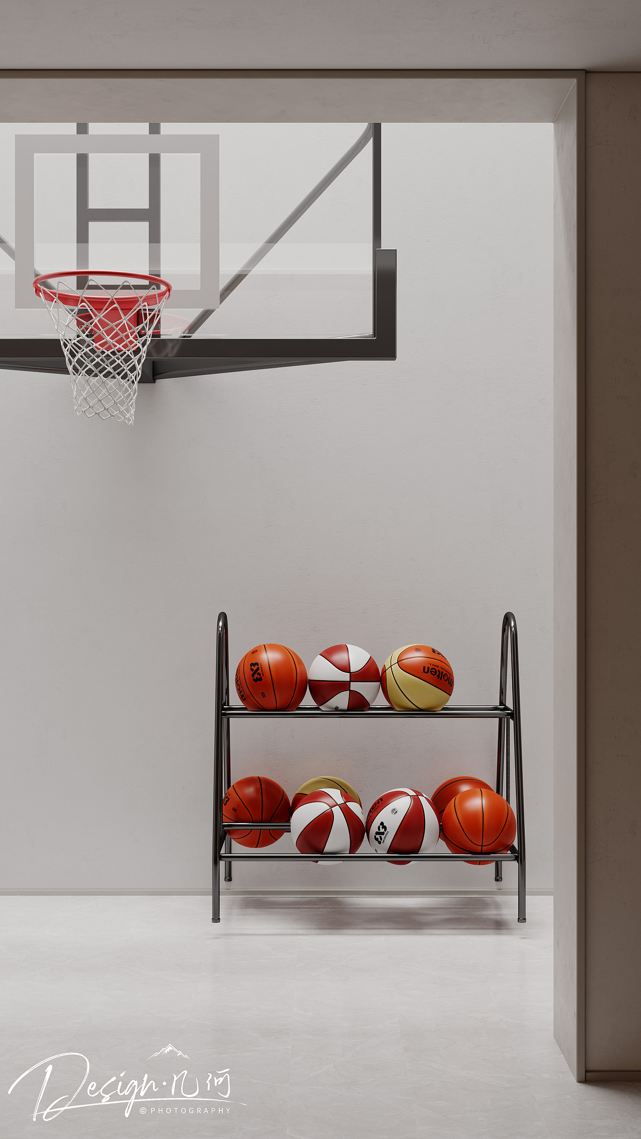 几何空间视觉表现 | 绿地内森庄园现代客餐厅