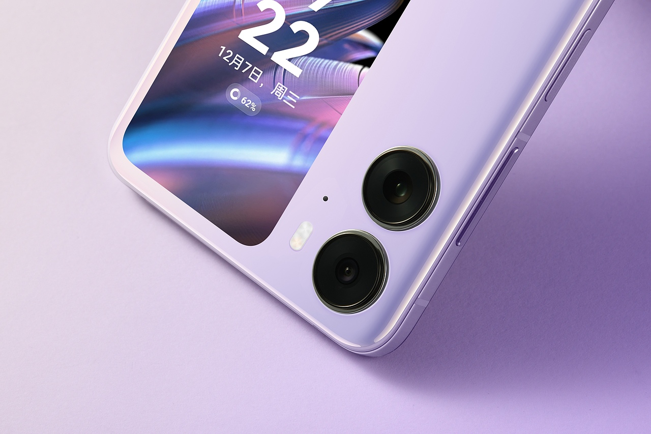 OPPO N2 Flip紫色（图ZMzI2MDI4OTAw） - 产品摄影 - 站酷设计师希子不爱吃香菜原创素材 - 站酷ZCOOL