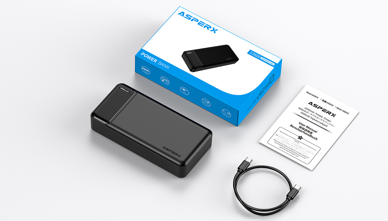 亚马逊 汽车应急电源 打气泵 充电宝产品渲染