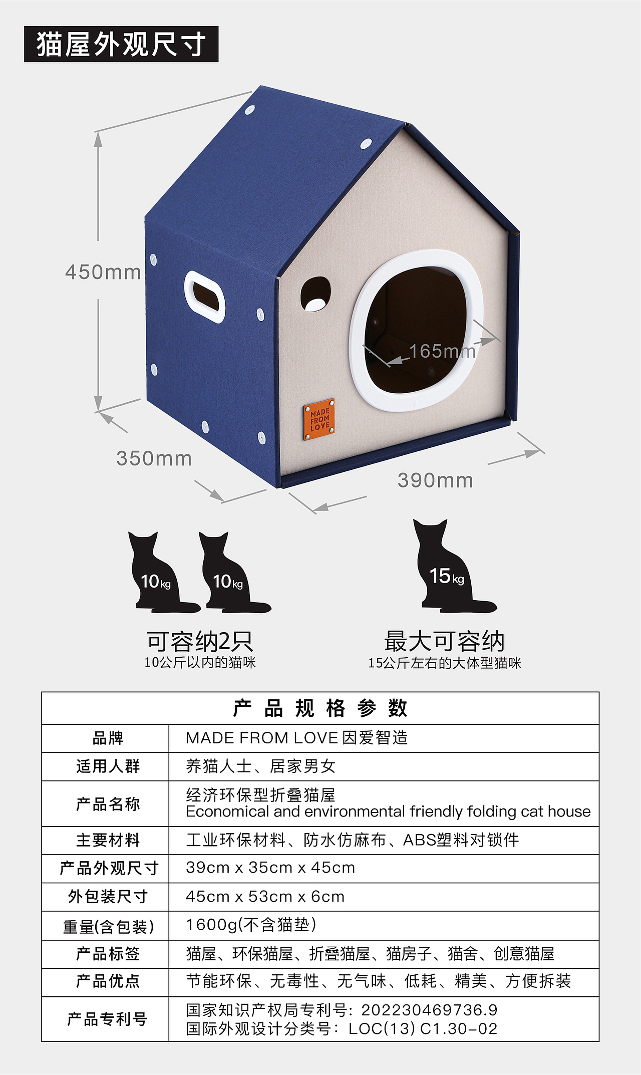 MADE FROM LOVE | CAT HOUSE（图ZMzYyNDEzNDI4） - 生活用品 - 站酷设计师熊大设计师Eric原创素材 - 站酷ZCOOL