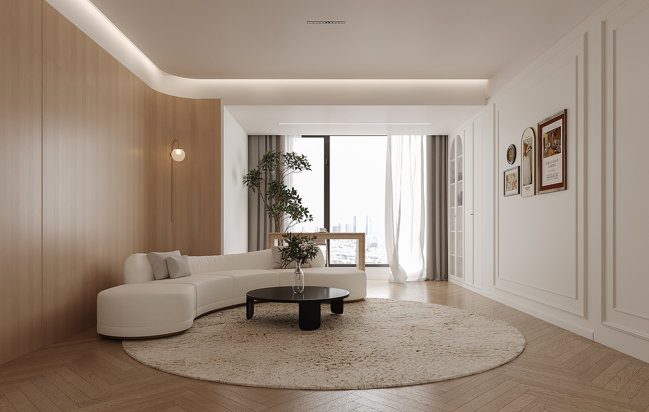 法式原木-未来效果图