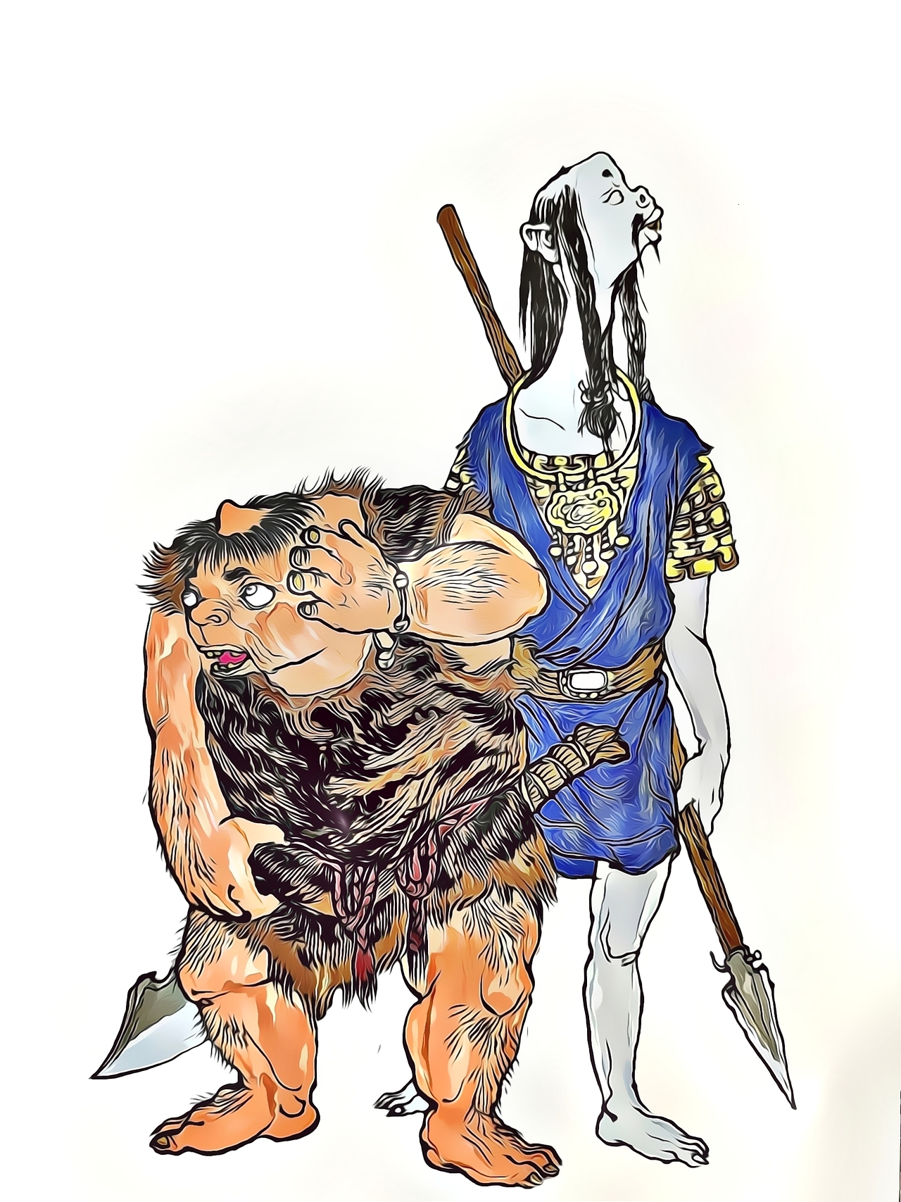 《西游记》小妖系列之巴山虎·倚海龙