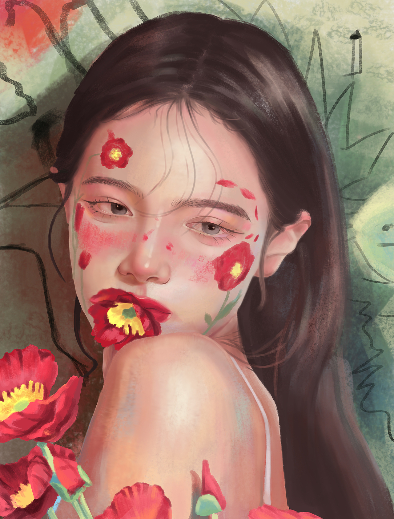 厚涂练习（图ZMzMwMDg5NTEy） - 创作习作 - 站酷设计师荔枝小雪人9原创素材 - 站酷ZCOOL