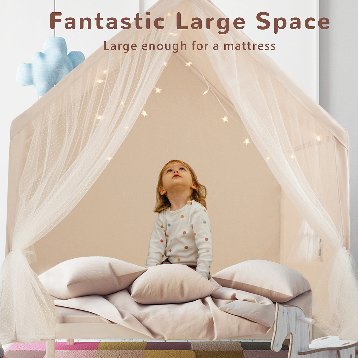 儿童帐篷亚马逊主图A+设计