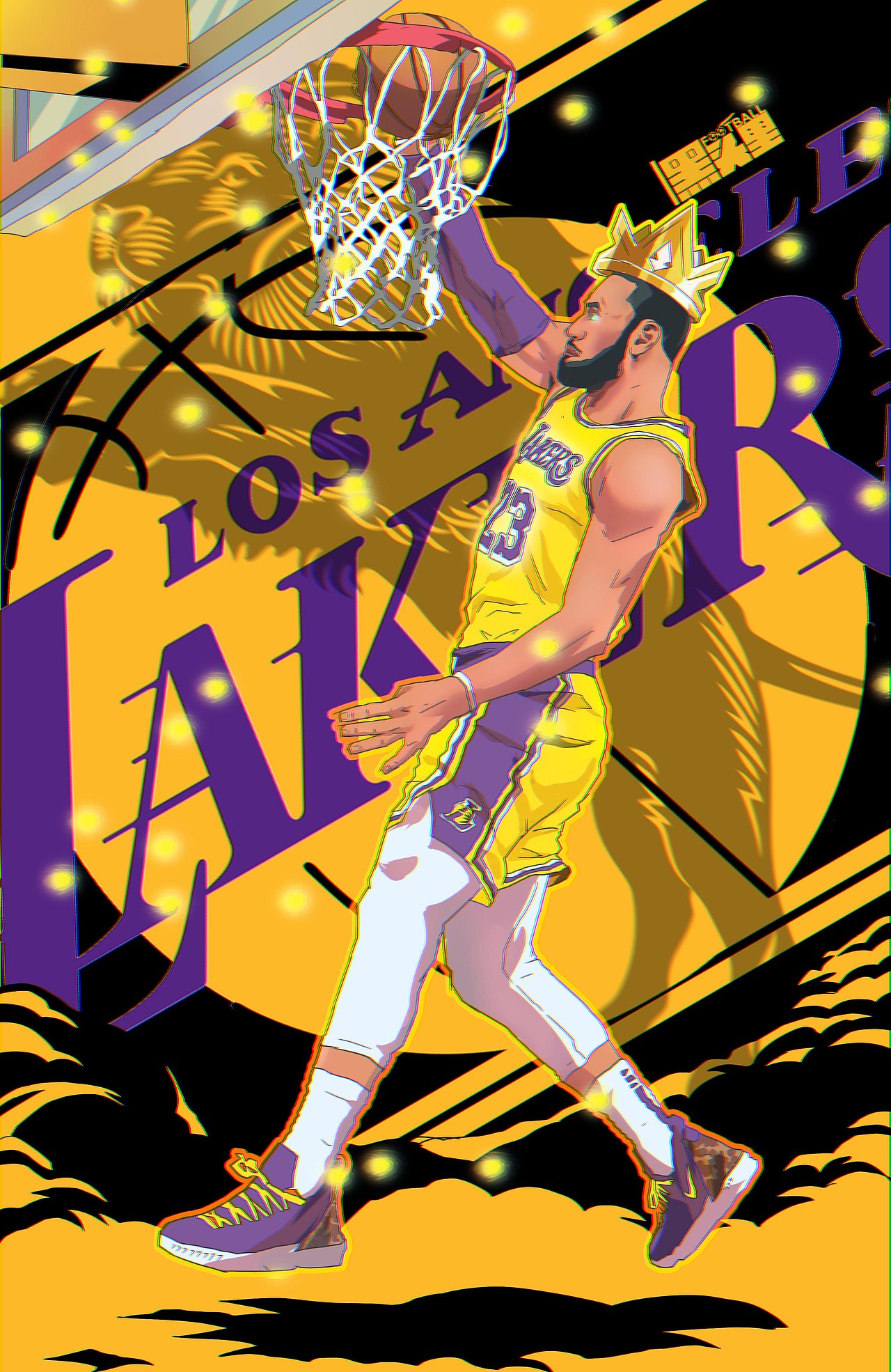 美漫插画NBA