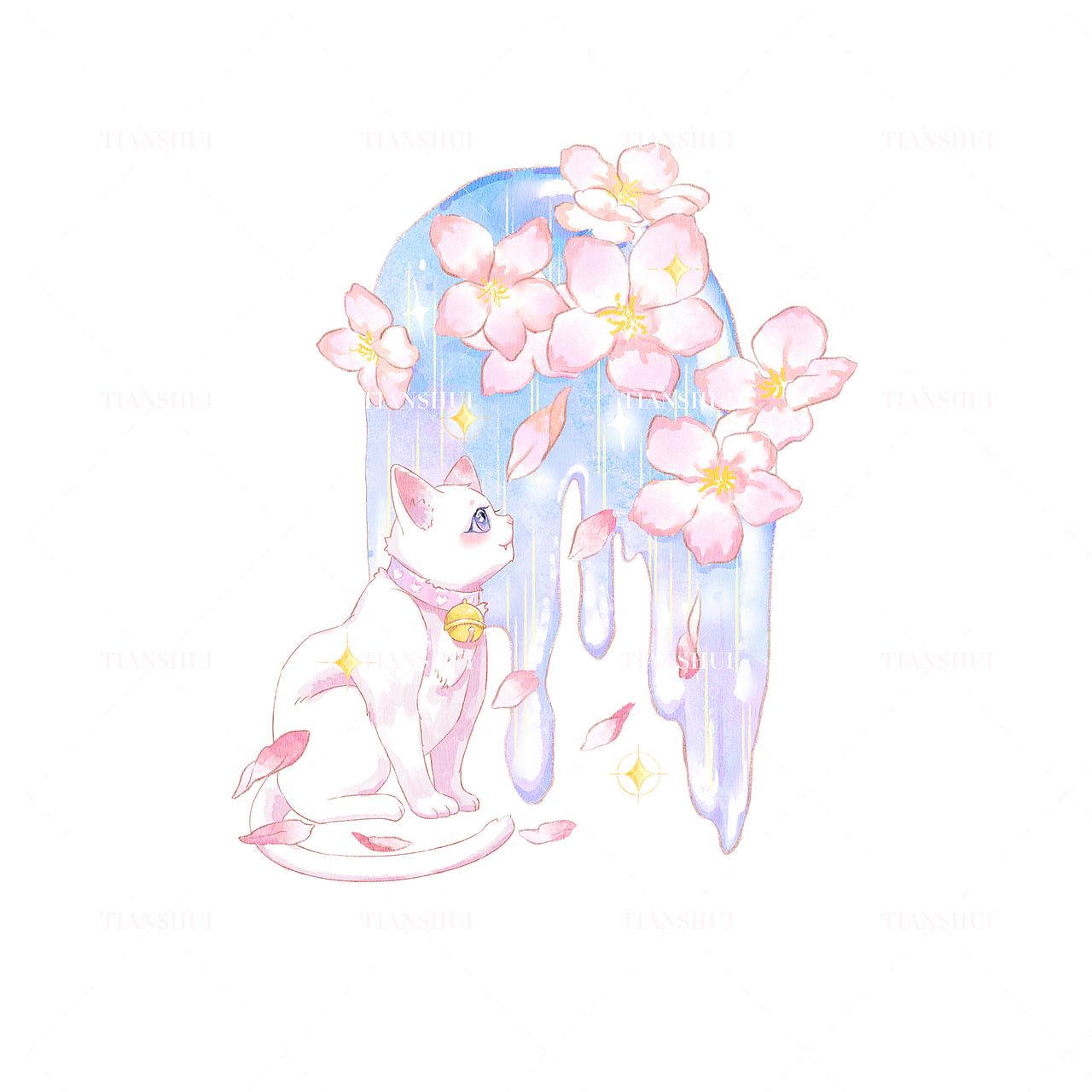 桃子猫（图ZMzAxNjA2MzQ4） - 商业插画 - 站酷设计师八度甜水原创素材 - 站酷ZCOOL