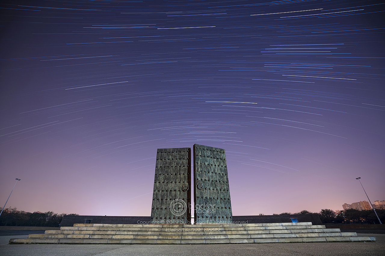 大明宫玄武门星轨