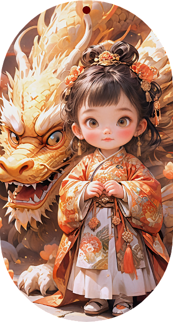 龙年标签（图ZMzYzOTgwMzMy） - 单幅漫画 - 站酷设计师鱼呢原创素材 - 站酷ZCOOL