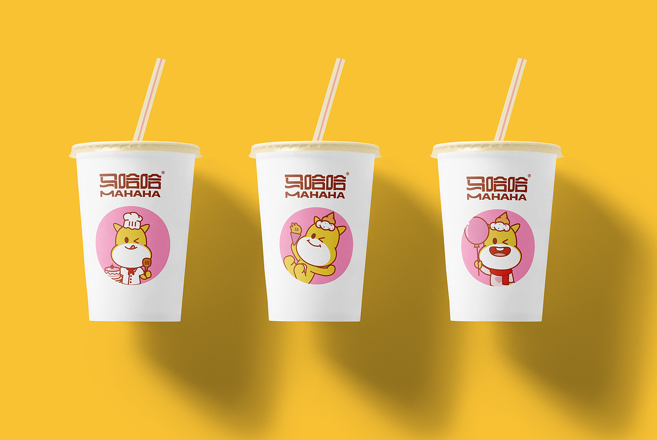 马哈哈|IP品牌设计 甜品店