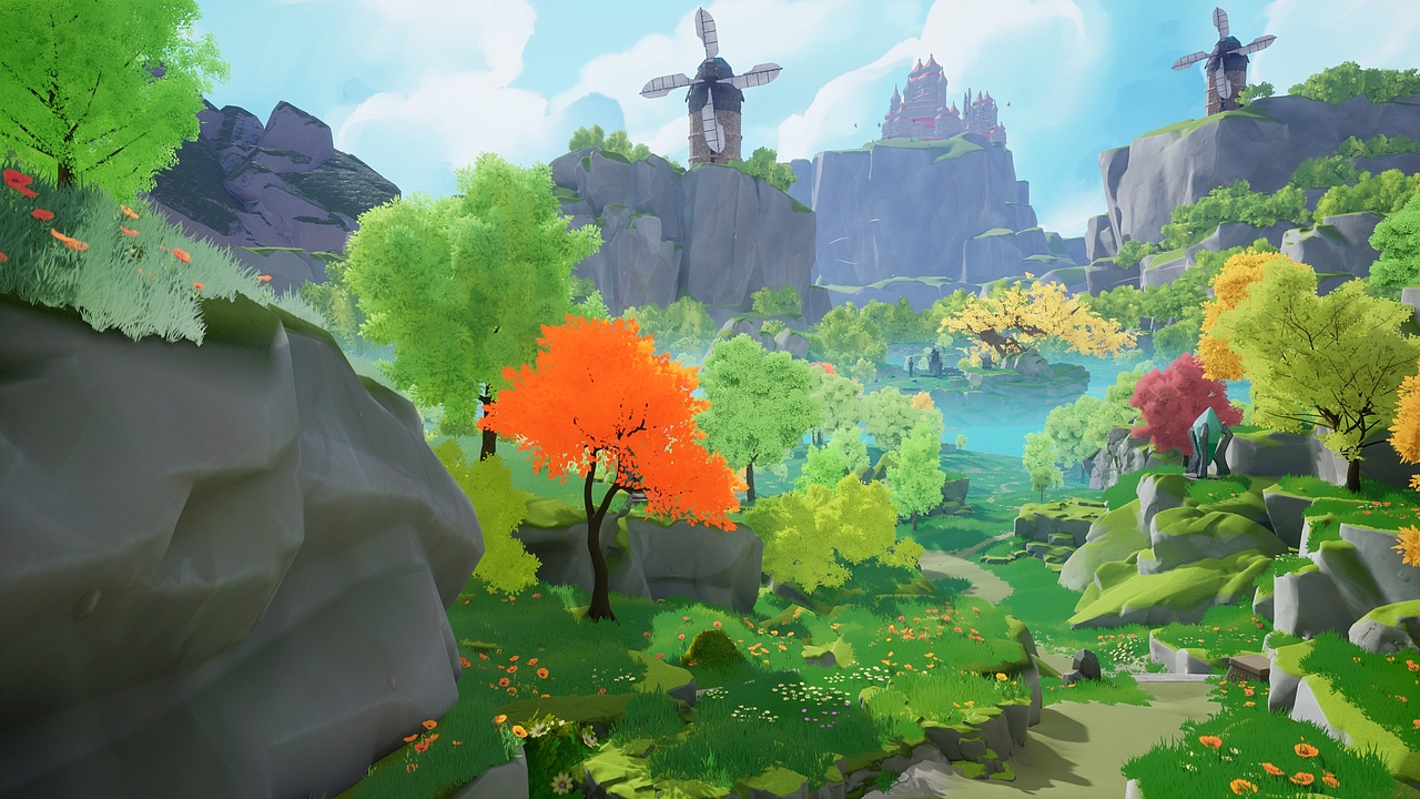 UE5风格化开放世界场景设计