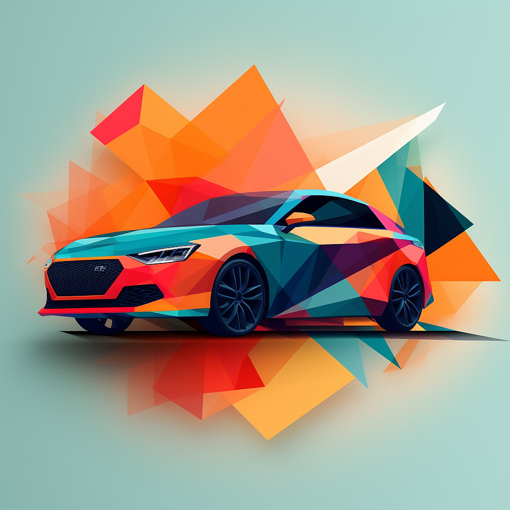 炫彩风格的汽车设计