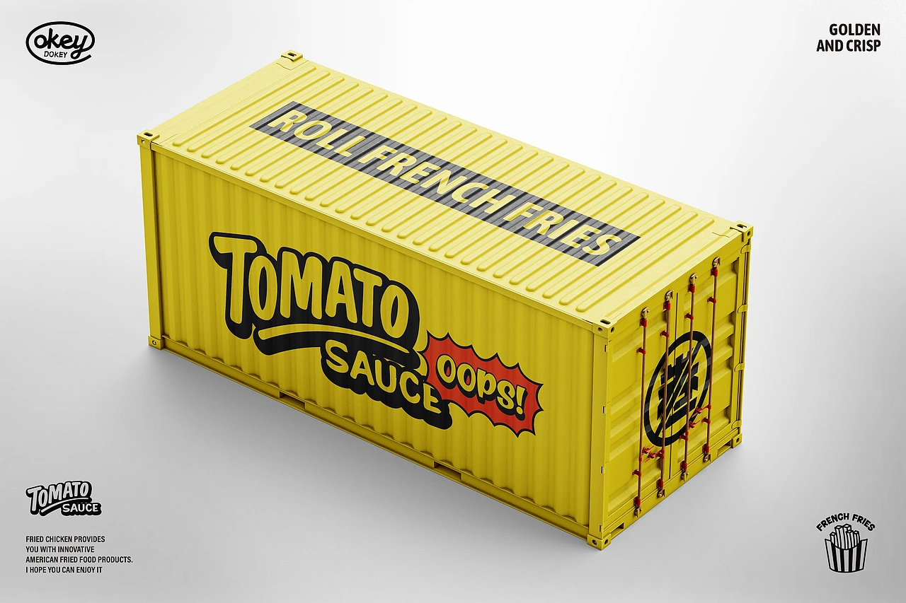 卷卷薯条-餐饮策略视觉设计