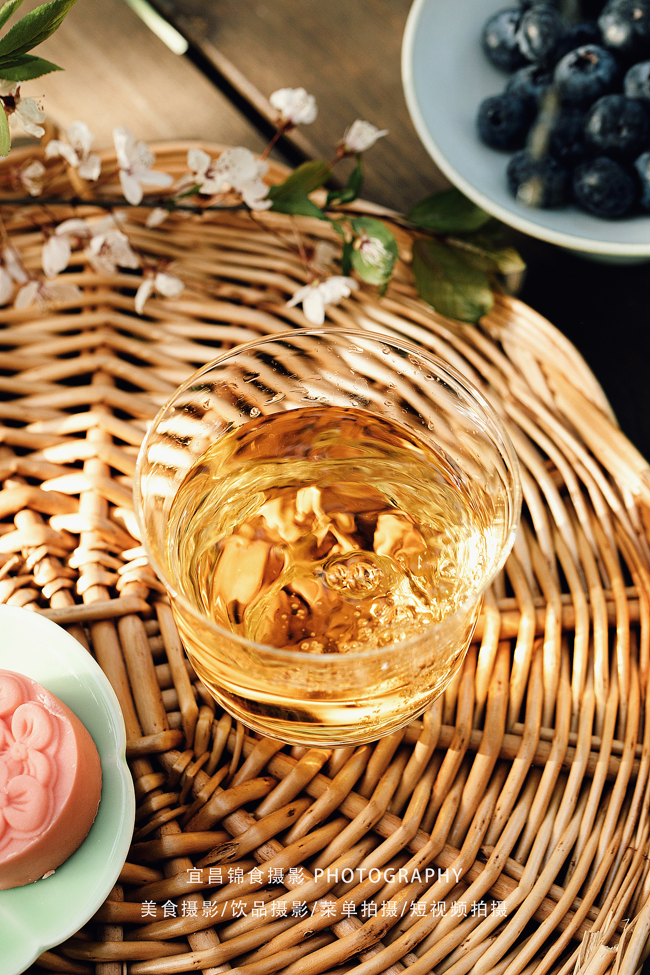 青梅酒拍摄/果酒饮品摄影/宜昌美食照/户外森系氛围感