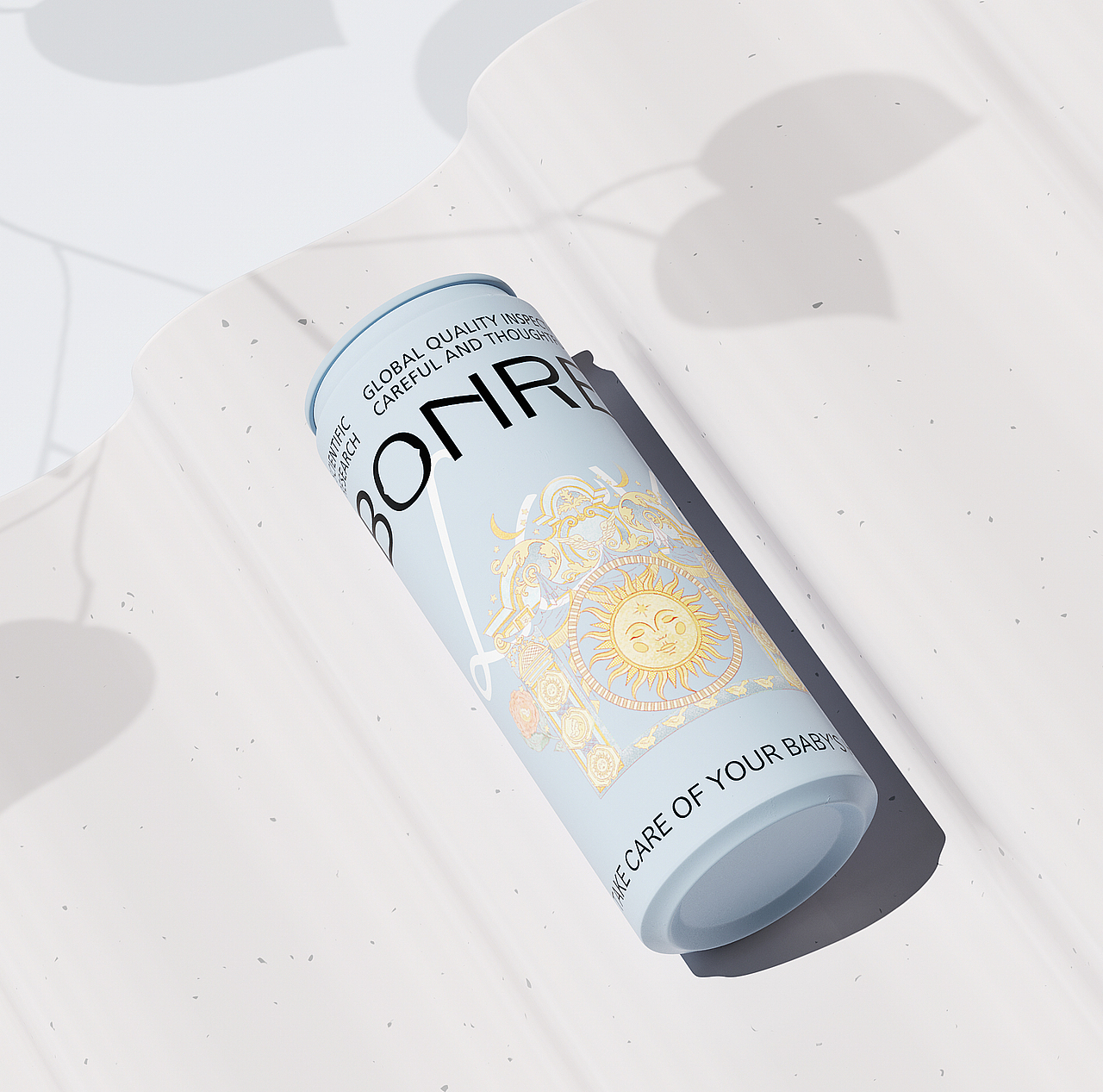 《BONRES邦尔伯》品牌设计——以爱的形态陪伴在身边