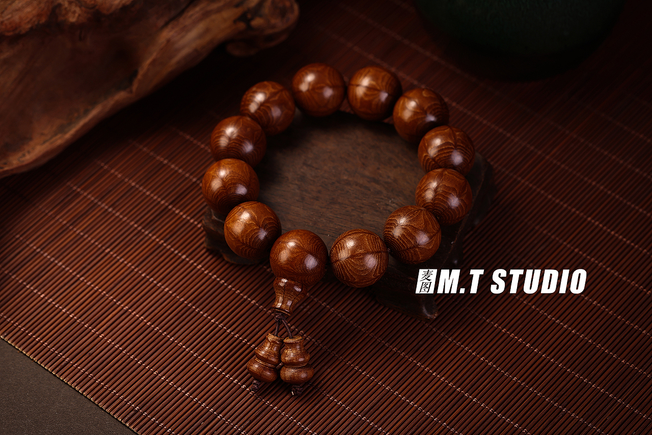 佛珠首饰珠宝小叶紫檀手串饰品摄影义乌麦图摄影