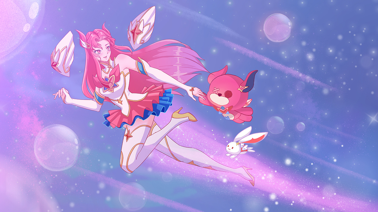 《英雄联盟》11周年星之守护者限定手办
